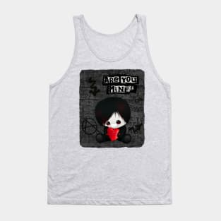 Are You Mine? Emo Punk and a Broken Heart Tank Top